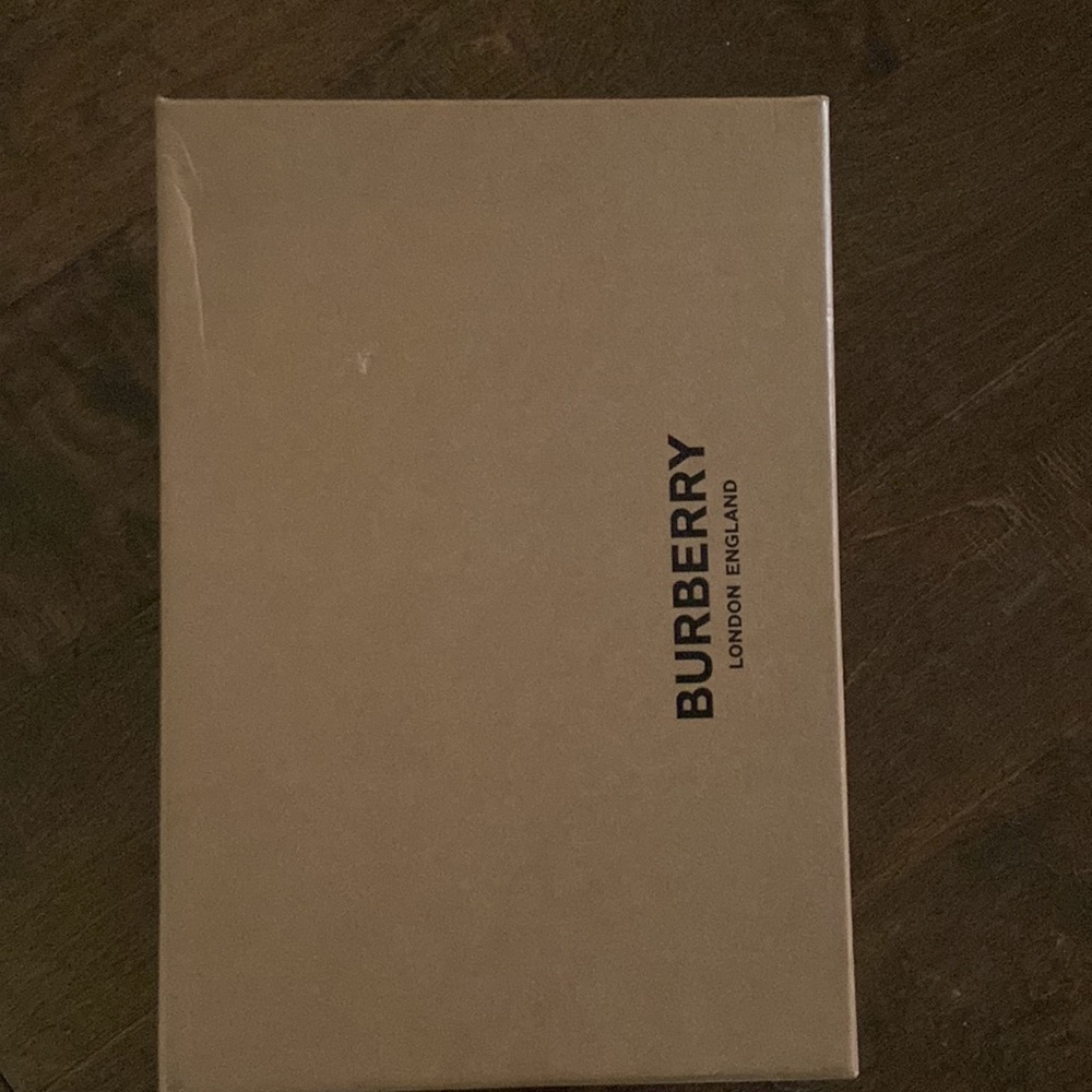 Burberry sneaker chuck Taylor style, never worn! Great deal!